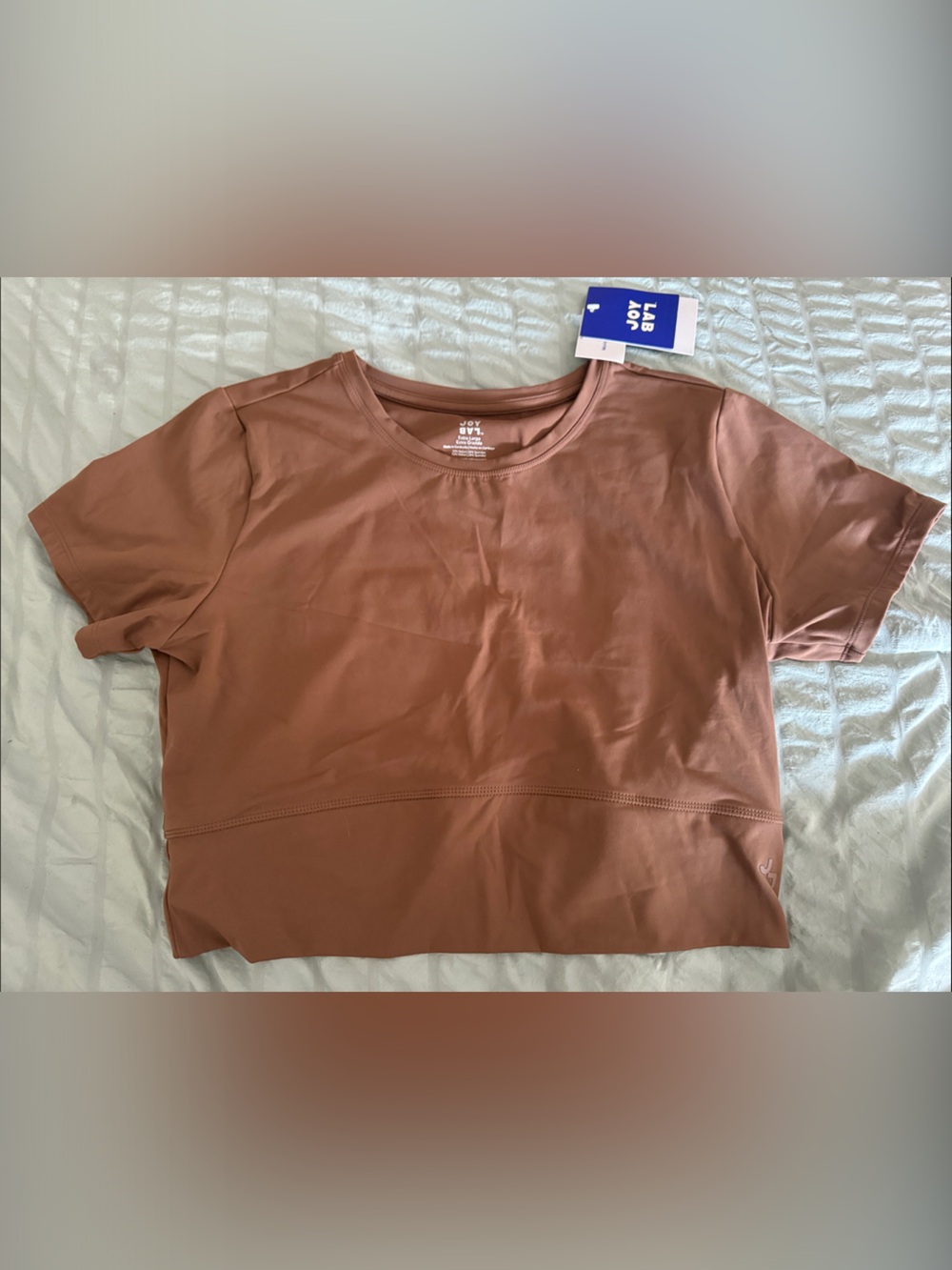 JoyLab Short Sleeve Crop Top